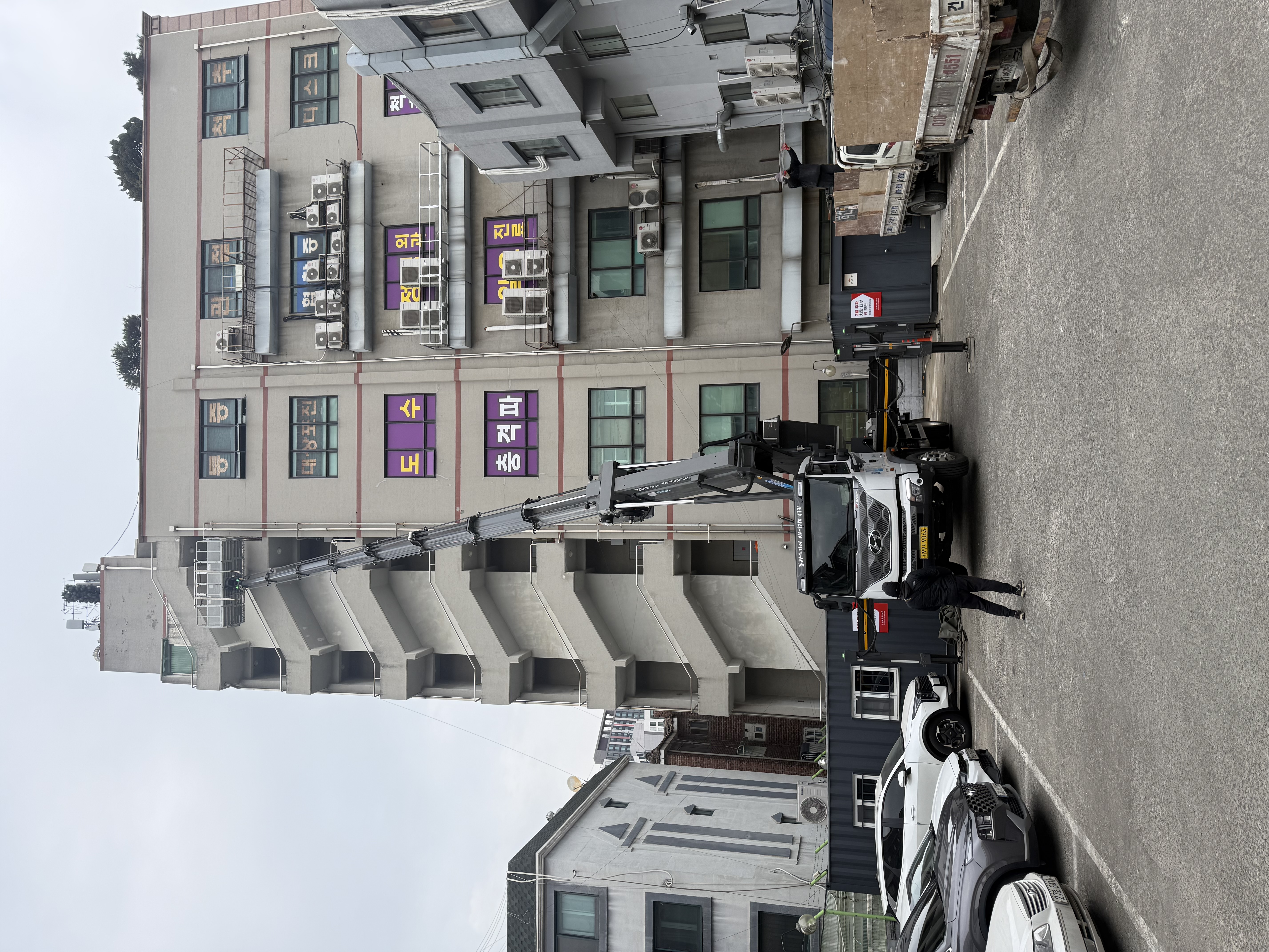 5톤 고층상가 폐기물 처리